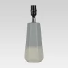 Dipped Ceramic Small Lamp Base Blue/White - Threshold™: Handmade Look, No Assembly Required
