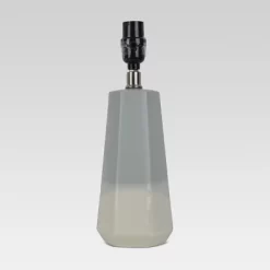 Dipped Ceramic Small Lamp Base Blue/White - Threshold