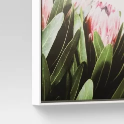 16" X 20" Floral Photography Framed In Pale Maple Wall Canvas Pink - Threshold™ -Haven Home Store GUEST 3d4d097a 2ffe 4058 a195 733b67bda1f1