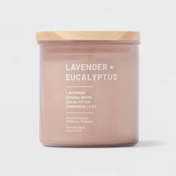 Glass Jar Lavender And Eucalyptus Candle - Threshold™ -Haven Home Store GUEST 3db36f68 f2c9 4561 a858 68d6584366c0