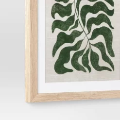 (Set Of 3) 12"x28" Modern Seaweed Framed Arts Naturals - Threshold™ -Haven Home Store GUEST 41e7cc80 3656 40ab 81f9 1299a4b582a6
