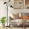 3-Head Floor Lamp Black - Threshold™