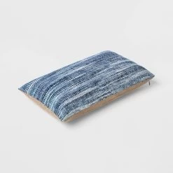 Oversized Lumbar Woven Pillow Blue - Threshold™ -Haven Home Store GUEST 4b9ab3e9 14ba 4e8c 8796 57530109c0d9
