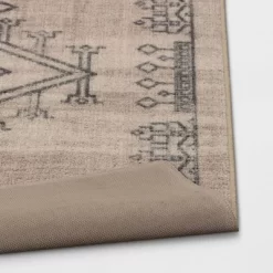 Hancock Distressed Center Motif Rug Beige - Threshold™ -Haven Home Store GUEST 4bbd6258 398e 4e4d aeee d99a96f344f3