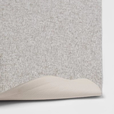 60" X 20" Basketweave Comfort Runner Mat Gray - Threshold™ 3 60" X 20" Basketweave Comfort Runner Mat Gray - Threshold™ - Image 3