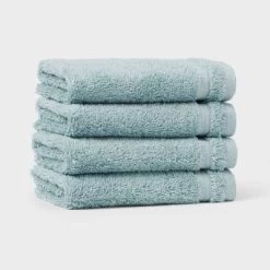 4pk Total Fresh Antimicrobial Washcloth Set - Threshold™ -Haven Home Store GUEST 4d83245f d626 4913 9030 55da66618dfc