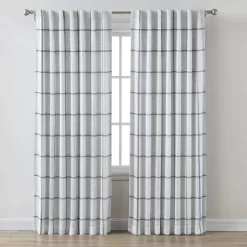 1pc Blackout Window Curtain Panel Gray - Threshold™ -Haven Home Store GUEST 5174e4b4 88ff 41ca 8383 1294a0e6bdc3