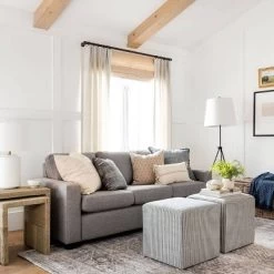 24"x16" Ceramic Assembled Table Lamp White - Threshold™ Designed With Studio McGee: Ribbed Design, Dimmable, UL Listed -Haven Home Store GUEST 548a16a0 2967 44c4 9a6c 37bf35f00743