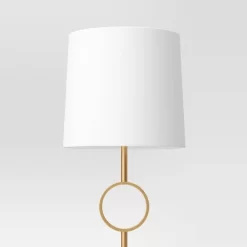 Metal Ring Floor Lamp Brass (Includes LED Light Bulb) - Threshold™ -Haven Home Store GUEST 562caccf d902 40af 8c30 977005b51350