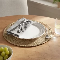 15" Round Woven Seagrass Charger Natural - Threshold™