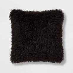 Euro Faux Mongolian Fur Decorative Throw Pillow - Threshold™ -Haven Home Store GUEST 5ee3cb1e 852e 4635 a72c e304a42d2baa