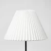 Tapered Lamp Shade With Knife Pleat White - Threshold™ Designed With Studio McGee