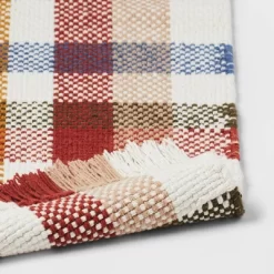 20"x34" Multi-Plaid Woven Pet Tapestry - Threshold™ -Haven Home Store GUEST 5fe9a302 0d86 4326 a6ff 7a443548e11e