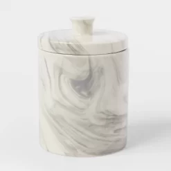 4pc Marbled Ceramic Bathroom Accessories Set Marble - Threshold™ -Haven Home Store GUEST 60f648dc ad54 4739 8ea6 1a99c439aff0