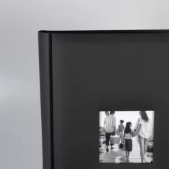 8.5" X 12.75" Photo Album Black 3 Per Page - Threshold™: Faux Leather, Holds 240, Book Binding -Haven Home Store GUEST 62fff158 7f1c 4483 b322 679376ef665b