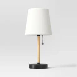 Mini Rattan Wrap Stick Table Lamp Black - Threshold™ 7 Mini Rattan Wrap Stick Table Lamp Black - Threshold™ -Haven Home Store GUEST 64872074 519f 4dc9 9c41 eaa5ffad99e8