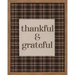 16" X 20" Thankful & Grateful Framed Under Plexi - Threshold™ -Haven Home Store GUEST 6549a859 fd48 4a52 b23b 74714d9c7256