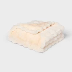 Bubble Fur Blanket - Threshold™ -Haven Home Store GUEST 6730646c 7f49 4418 971a 4a9c4e8544bf