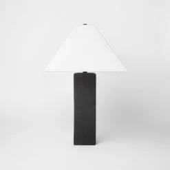 Square Table Lamp With Tapered Shade Black - Threshold™ Designed With Studio McGee -Haven Home Store GUEST 67720aad 1e4a 473b bcc8 0dbf1c5e0298