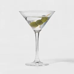 7.6oz 4pk Glass Modern Martini Glasses - Threshold™ -Haven Home Store GUEST 6b2f1c3b a54a 41d6 bffa faa41bd44a13