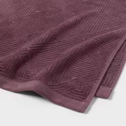 Luxe Lattice Towel Mauve - Threshold™ -Haven Home Store GUEST 6b491dfc 16f2 4345 92c3 ca073de15e75
