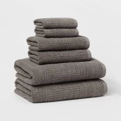 6pc Modern Bath Towels And Washcloths Set - Threshold™ -Haven Home Store GUEST 6b75e890 90c7 48cb 9d0f 33d4676a2608