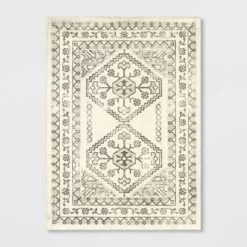 Distressed Persian Accent Rug Cream - Threshold™ 11 Distressed Persian Accent Rug Cream - Threshold™ -Haven Home Store GUEST 6f14f383 8450 43bc aa9f f893a3ef5f38