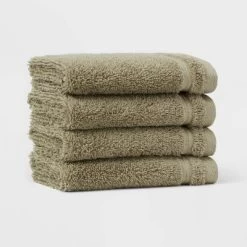 4pk Total Fresh Antimicrobial Washcloth Set - Threshold™ -Haven Home Store GUEST 6ff195a9 f7f3 41af afd4 5ed9a0e2981d
