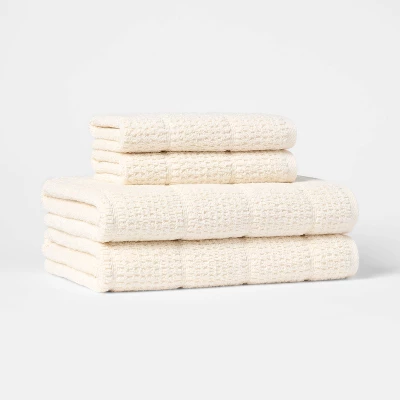 4pc Value Bathroom Towel Bundle Set (2 Bath + 2 Hand) - Threshold™ 8 4pc Value Bathroom Towel Bundle Set (2 Bath + 2 Hand) - Threshold™ - Image 8