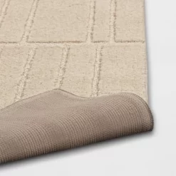 2'6"x3'8" Washable Uneven Blocks Accent Rug - Threshold™ -Haven Home Store GUEST 7272dfc6 3d71 4179 af9a a97b03297265