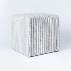Lynwood Square Upholstered Cube - Threshold™ Designed With Studio McGee -Haven Home Store GUEST 72ce0fb7 c23f 404a 9ed8 12c0207c98cb