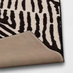 Abstract Lines Rug Black/Tan - Threshold™ -Haven Home Store GUEST 757eb682 1900 4a81 83c1 dc0e6e4ba4cc