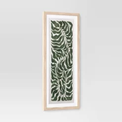 (Set Of 3) 12"x28" Modern Seaweed Framed Arts Naturals - Threshold™ -Haven Home Store GUEST 78e23ea2 7e02 4d09 8f25 009a89cea3ee