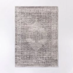 Millcreek Distressed Vintage Persian Rug Charcoal - Threshold™ Designed With Studio Mcgee -Haven Home Store GUEST 79087f0f 4a1d 417b adaa 7fcf830c55fb