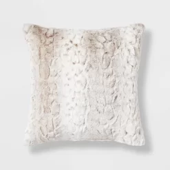 Snow Leopard Ombre Faux Fur Throw Pillow - Threshold™ -Haven Home Store GUEST 798e3f59 99ad 4bc1 bc59 a57032ccaf28