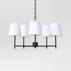 5 Arm Shaded Chandelier - Threshold™ -Haven Home Store GUEST 7acf848b 4c0f 48ef 9863 fc259012496e