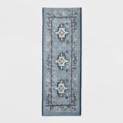 Vintage Persian Medallion Kitchen Rug Blue - Threshold™ 9 Vintage Persian Medallion Kitchen Rug Blue - Threshold™ -Haven Home Store GUEST 7bc3d014 f8b0 4975 8eaa eccb8cde3aca