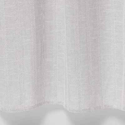 Tonal Striped Shower Curtain Gray - Threshold™ 3 Tonal Striped Shower Curtain Gray - Threshold™ - Image 3