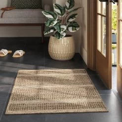 2'x3' Washable Tufted Accent Rug Brown - Threshold™