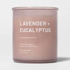 Glass Jar Lavender And Eucalyptus Candle - Threshold™ -Haven Home Store GUEST 809cac14 c554 458a 8774 49a2f6be7e7b