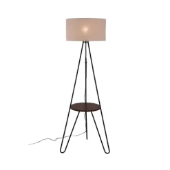 Tripod Shelf Floor Lamp Silver (Includes LED Light Bulb) - Threshold™ 5 Tripod Shelf Floor Lamp Silver (Includes LED Light Bulb) - Threshold™ -Haven Home Store GUEST 848c870e 99e1 4bab b99a 81ae770ab920
