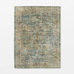Ledges Digital Floral Print Distressed Persian Rug Green - Threshold™ Designed By Studio McGee -Haven Home Store GUEST 84a386af cea9 4c59 bb82 24750b5519b8