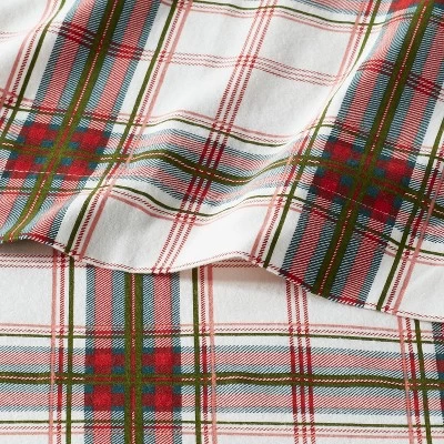 Holiday Flannel Sheet Set - Threshold™ 2 Holiday Flannel Sheet Set - Threshold™ - Image 2
