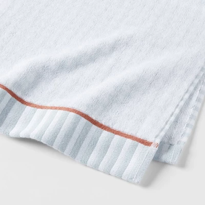 Traditional Gingham Plaid Towel Blue - Threshold™ 3 Traditional Gingham Plaid Towel Blue - Threshold™ - Image 3