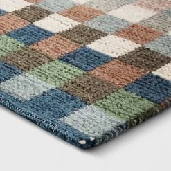 2'x3' Checkered Accent Rug - Threshold™ -Haven Home Store GUEST 85fee037 8091 4d58 8b33 74169b110a48
