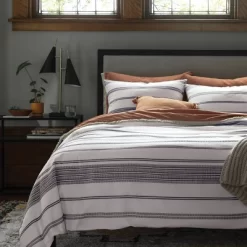 Cotton Woven Stripe Duvet Cover & Sham Set - Threshold™ -Haven Home Store GUEST 8908869e 1b2b 4f9a a18e 2d0375467cbe