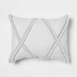 4pc Clipped Stripe Poms Comforter Bedding Set - Threshold™ 10 4pc Clipped Stripe Poms Comforter Bedding Set - Threshold™ -Haven Home Store GUEST 8d139982 3828 47ac 895d 4255d7a3549e