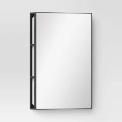 20"x30" Storage Wall Mirror Black - Threshold™ -Haven Home Store GUEST 8dd7e067 2b17 4fdb a9a2 aafae25c8738