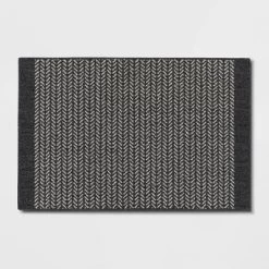 Herringbone Rug Gray - Threshold™ -Haven Home Store GUEST 8ffa1701 5eff 4e80 9b21 e7f9fed080fc