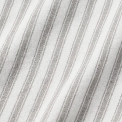 Fall Flannel Solid Sheet Set - Threshold™ 3 Fall Flannel Solid Sheet Set - Threshold™ - Image 3